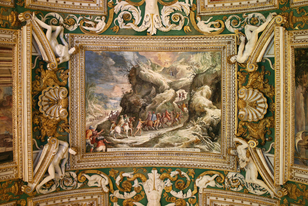 Ceiling Painting at Vatican Museum