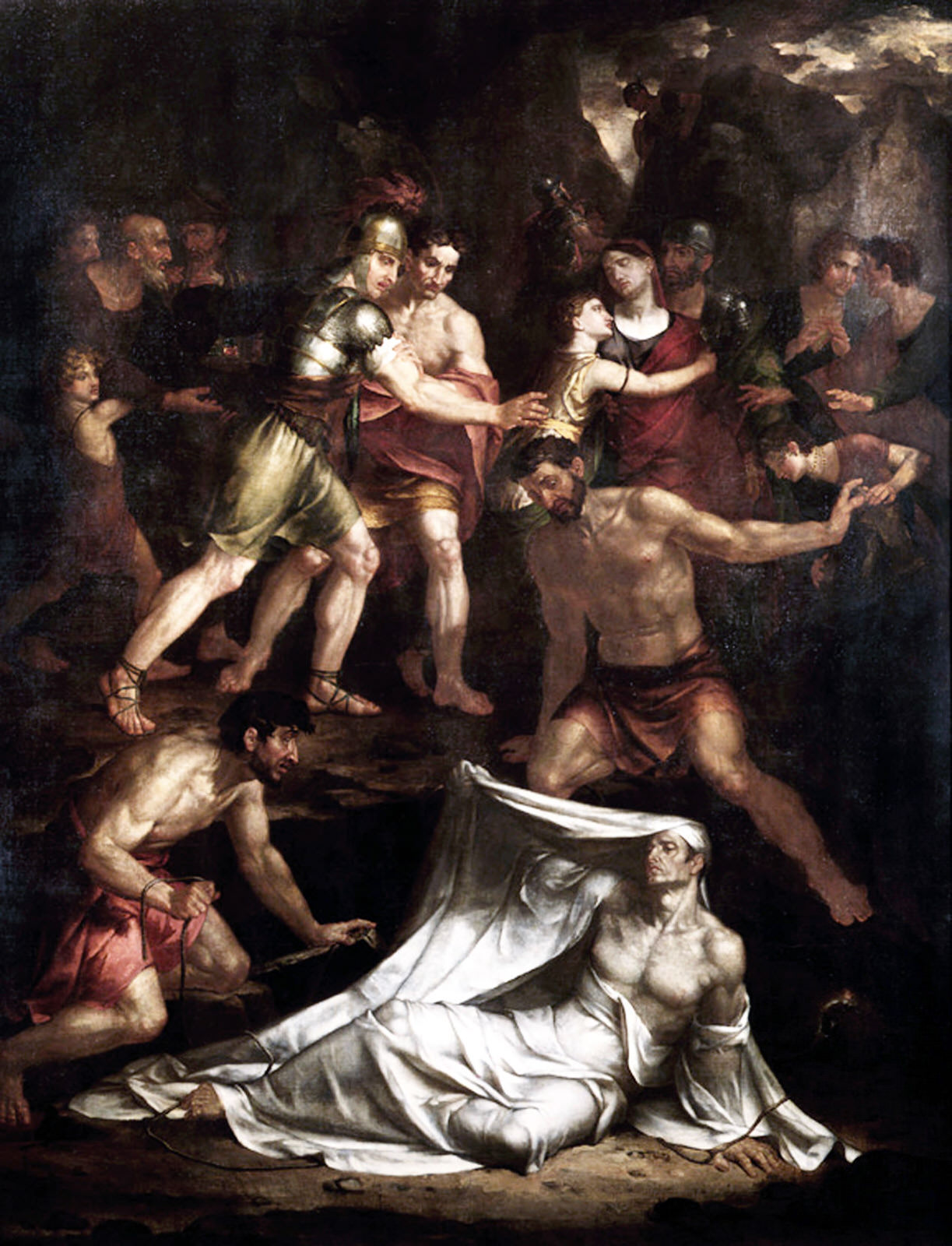 Touching the Bones of Elisha