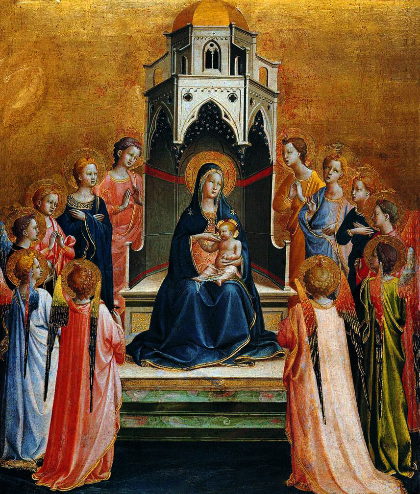 The Virgin and Child with Angels