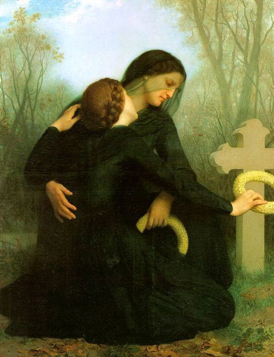Le Jours des Morts by Bouguereau