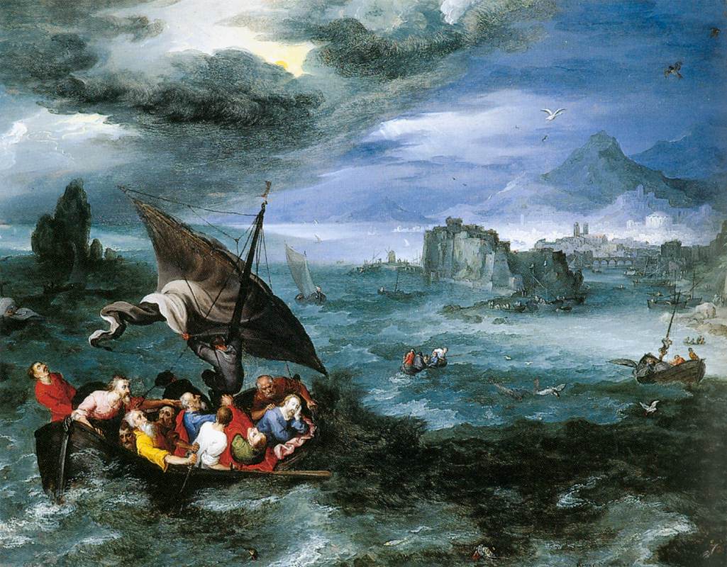  Christ in the Storm on the Sea of Galilee 