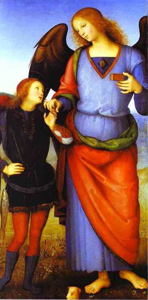 Archangel Raphael with Tobias