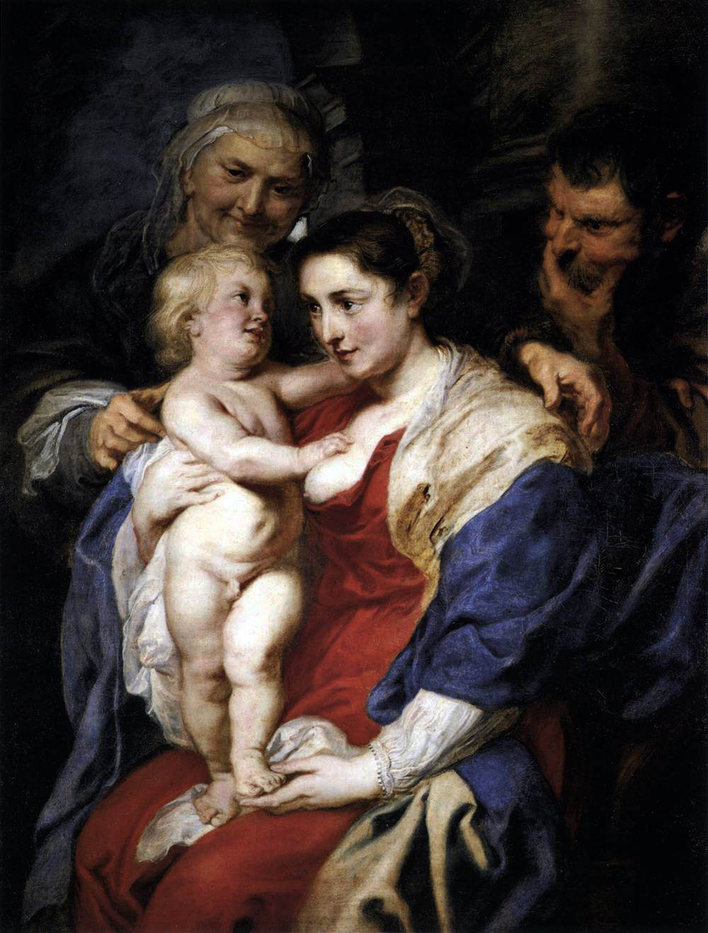 Holy Family with Saint Anne