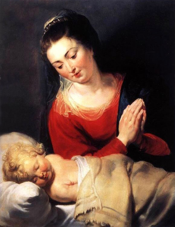 Virgin in Adoration before the Christ Child