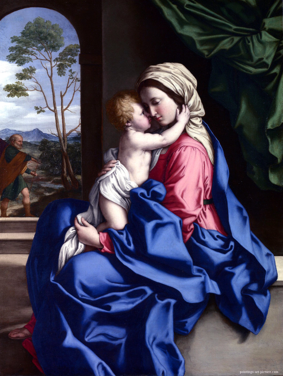 Virgin and Child Embracing