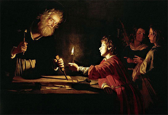 St Joseph in his Workshop