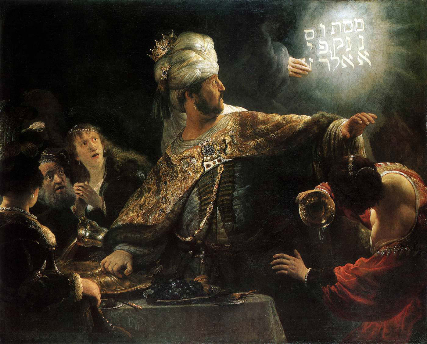  Belshazzar's Feast Writing on the Wall 