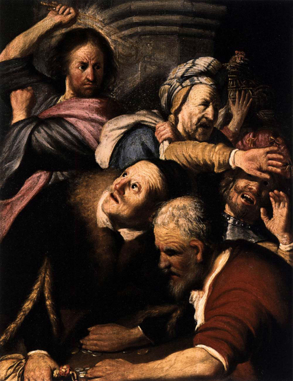  Christ Driving the Money Changers from the Temple 