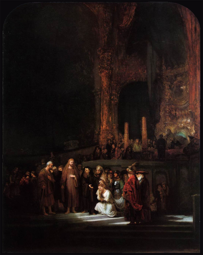  The Woman Caught in Adultery 
