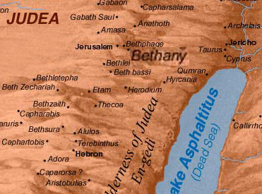 Map of Bethany